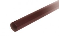 Водосточная труба с раструбом Nicoll d=80mm, красный (2метра), TD802PR - С-000101167