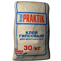 Монтажный клей для ПГП Praktik, 30 кг (49 шт./под.) - С-000078886