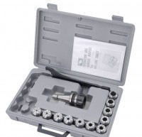 Цанговый патрон ISO30/ER32 с набором из 12 цанг  3-20 мм