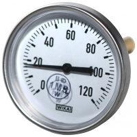 Термометр биметаллический Дк100 L=60мм 120C А5002 Wika 3901904