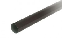 Водосточная труба с раструбом Nicoll d=80mm, коричневая (2 метра), TD802PM - С-000101178