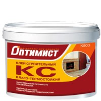 Клей «КС» строительный термостойкий для внутренних работ «Оптимист» 1,5 кг - С-000039898