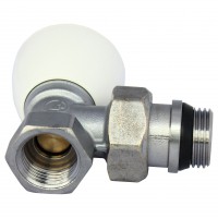 Клапан ручной латунь/хром Ду1/2"х16 угл - 022-0585