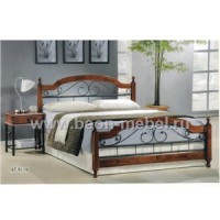 Кровать двуспальная AT-9119 Queen Bed (160*200)