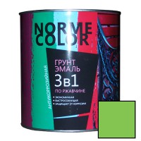 Грунт-эмаль 3 в 1 «Norme Color» ярко-зеленая 2,7л. (6 шт/уп) - С-000112079
