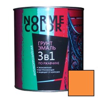 Грунт-эмаль 3 в 1 «Norme Color» оранжевая 2,7л. (6 шт/уп) - С-000112075