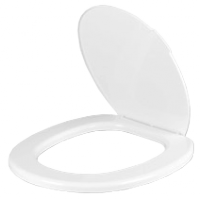 Сиденье для унитаза пластик Фараон/Стандарт М белый в комплекте СПб - 4606034156223