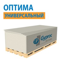 Гипсокартон «Gyproc» аква оптима Лонг 12,5х1200*3000 (52 листов/уп.) (арт. 88571) - С-000121012