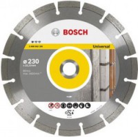 Диск «Bosch» Universal алмазный сегментный сух рез 230мм х2,3ммх22мм / 2608602195 - С-000098435