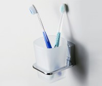 К-5028 Стакан для зубных щеток стеклянный - 001-0238