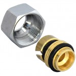 Евроконус (адаптер) МП для PE-X латунь R179AM Дн 16x(16x2) обжим Giacomini R179MX014 - 027-4067