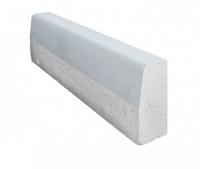 Камень бетонный бортовой бордюр дорожный белый (1000/150*300) (18п.м.) Braer - С-000101430