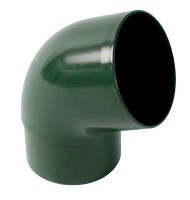 Отвод 87 градусов 2-х муфтовый Nicoll d=80mm, зеленый, CR88GTV - С-000101166