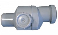 Клапан серый PP обратный для канализации Дн 50 в/к HL 4
