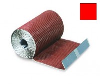 Гофрированная лента для примыканий A-Flex F2 230х2500мм, алюм., красный - С-000115961