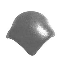 Браас Франкфуртская вальмовая черепица с зажимами (3шт) серый - С-000116124
