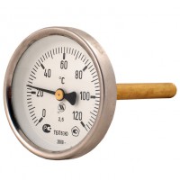 Термометр биметаллический Дк63 L=100мм 120C ТБП-Т Юмас - 011-0142