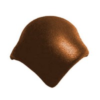 Браас Франкфуртская вальмовая черепица с зажимами (3шт) коричневый - С-000116126