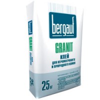 Клей для крупноформатной и тяжолой плитки Bergauf Granit, (25 кг) 56 шт/под - С-000046089