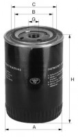 Масляный фильтр компрессора Atmos PB80. - 627960921000