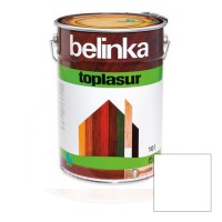Лазурное покрытие для защиты древесины «Belinka Toplasur» Белая (№11) .10л. / 51511 - С-000116890