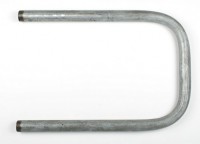 Полотенцесушитель стальной оцинкованный - П-обр. 1' 500х500