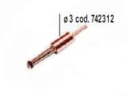 Электрод для оправки гвоздей М3 - 742312