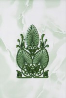 Декор нзкм Восток зеленый (200х300мм), 16шт в уп. - С-000114477