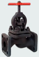 Клапан (вентиль) запорный фланцевый чугунный 15кч16п1 Ду50