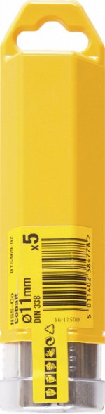 Сверло д\металла HSS-CО, 11х94х142мм,5шт,Extreme - DT 5469