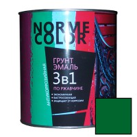 Грунт-эмаль 3 в 1 «Norme Color» зеленая 2,7л. (6 шт/уп) - С-000112083