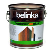 Лазурное покрытие для защиты древесины «Belinka Toplasur UV Plus» 2,5л. (4 шт./уп.) / 51300 - С-000116897