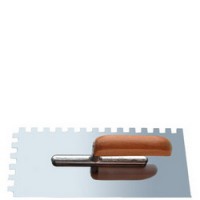 Кельма-лопатка «888» стальная, деревянная ручка80 мм / 3027280 - С-000094248