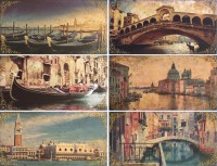 Conjunto Venezia Панно ( из 6 пл) 75x100