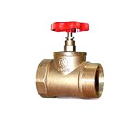 Клапан проходной пожарный латунный  - КПЛП Ду50-1 м/ц