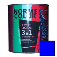 Грунт-эмаль 3 в 1 «Norme Color» синяя 2,7л. (6 шт/уп) - С-000112077