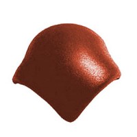 Браас Янтарь вальмовая черепица с зажимами (3шт) антик красный - С-000116103