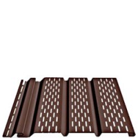 Соффит перфорированный Docke (шоколад) 3050 мм 0,93 м2 (16 шт./уп.) - С-000060525