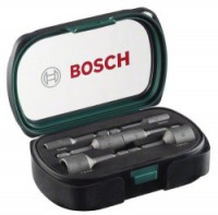 Биты-насадки, Bosch, 6,7,8,10,12,13х50мм, набор 6 предметов, торцевые, магнитные, шестигран. / 2608 - С-000100076