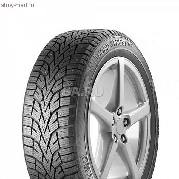 Купить Автомобильные шины - Gislaved Nord Frost 100 215/65R16 102T шипованная по цене 4 509 руб. в интернет магазине Строй-Март